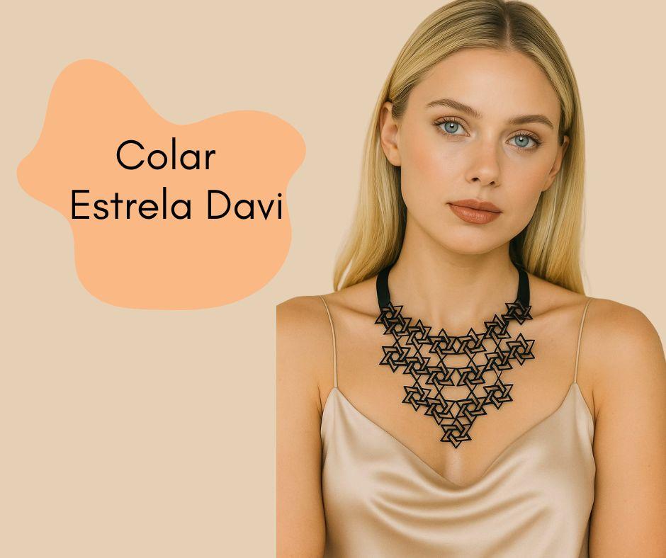 Colar Estrela Davi