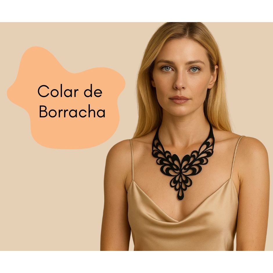 Colar Poesia Novidade Artesanal Feminino Mulher Moda Feminina Blogueira Virginia Pronta Entreg Envio Imediato Lancamento