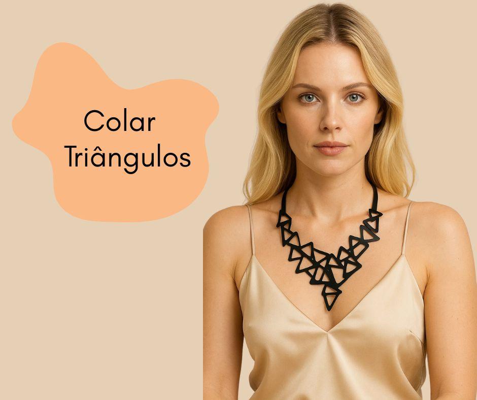 Colar Triângulos