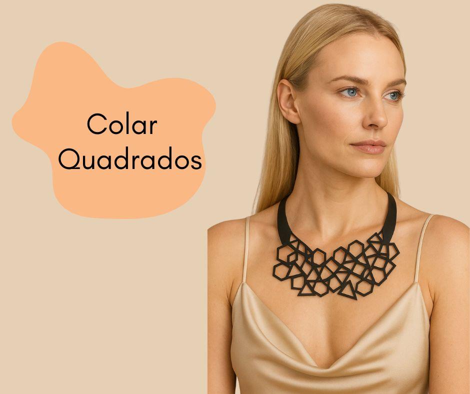 Colar Quadrados
