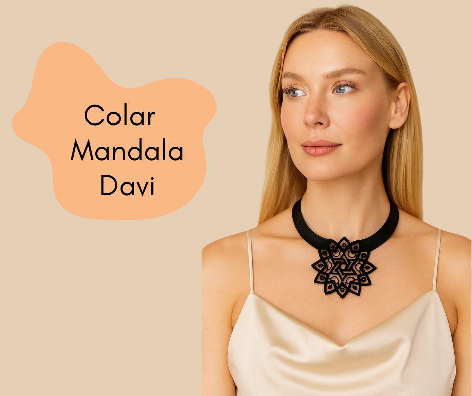 Colar Mandala Davi