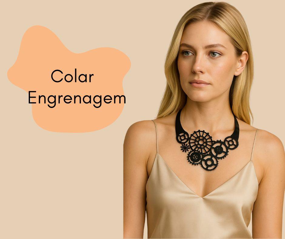 Colar Engrenagem