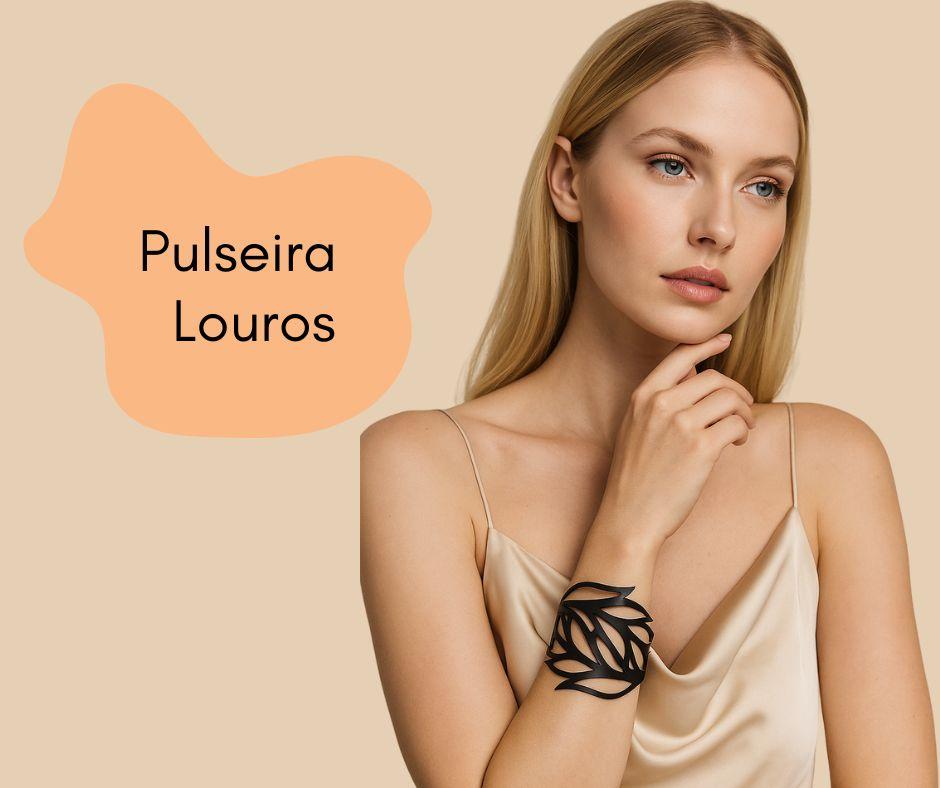 Pulseira Louros Bracelete Novidade Artesanal Feminino Mulher Moda Feminina Blogueira Virginia Envio Imediato Lancamento
